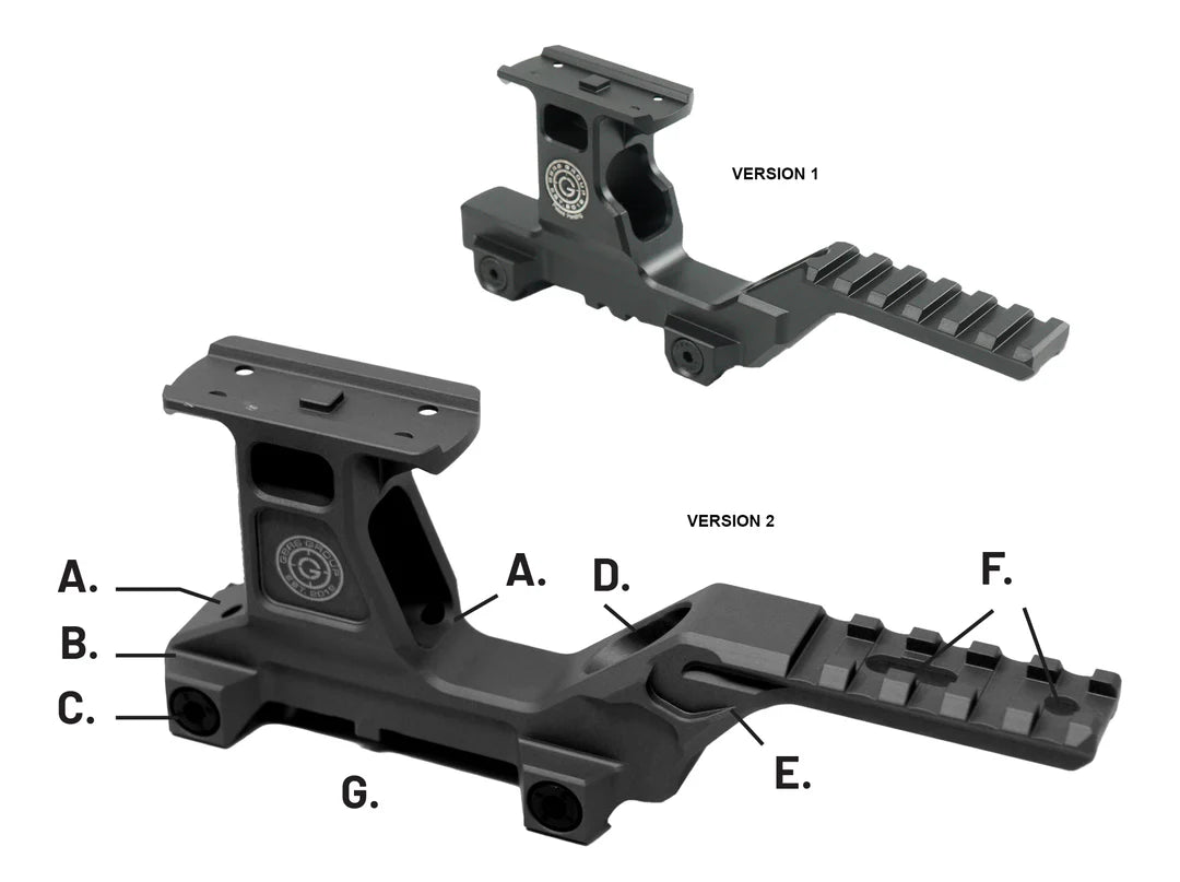 GBRS V2 HYDRA T Mount