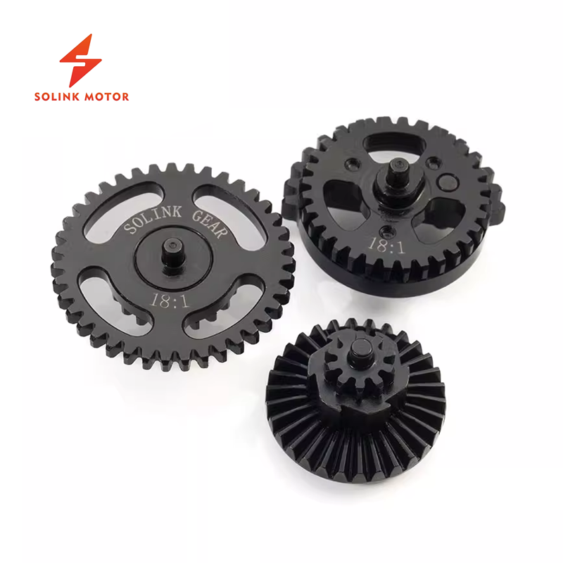 Solink Motor 18:1 Helical High-Speed Dişli Seti
