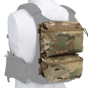 FCPC V5 Tactical Back Panel Double Pouch